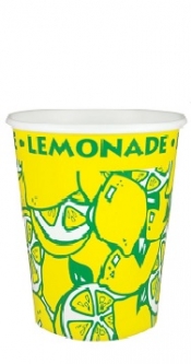 16oz Squat Paper Lemonade Cups 1000/case (Choose Print)