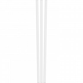7.75" Unwrapped Giant White Paper Straw