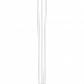 10.25" Unwrapped Giant White Paper Straw 6/300