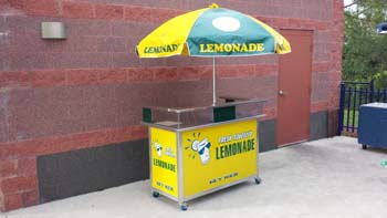 Fresh Squeezed Lemonade Store Front: Used Push Carts