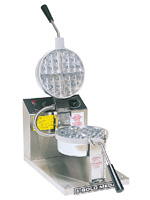 Round Belgian Waffle Baker with Electronic Control