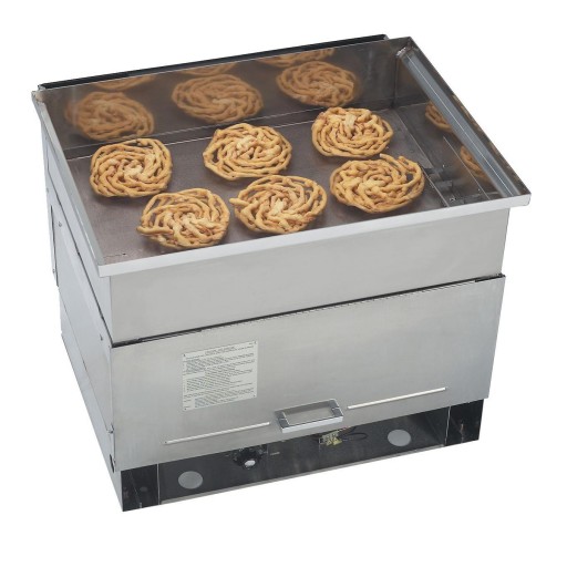 Gold Medal Gas Funnel Cake Fryer - (1) 50 lb Vat w/ (6) Cake Capacity, Liquid Propane