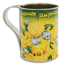 Lemon Ice Lemonade Tin Cup 32oz  50/case