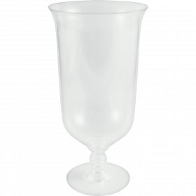 16oz Transparent Stackable Hurricane Cup in Clear; 100/cs