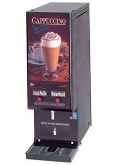 Cecilware GB2HC-CP  2-Flavor, 2 Hopper Cappuccino Machine