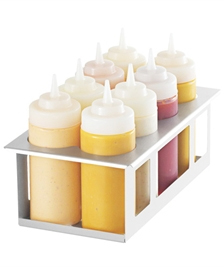 Server Cold Condiment Bottle Table Holders