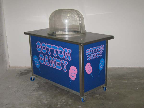 Used Cotton Candy Cart
