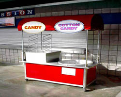Used Cotton Candy Vending Cart - 60 " x 30 "