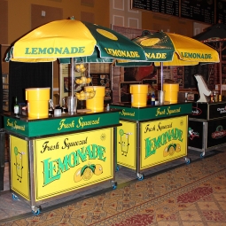 Custom Lemonade Vending Cart 60x30