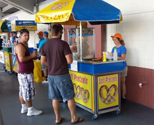 Pretzel Push Cart