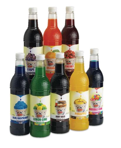 25-oz. Sno-Treat Sno-Kone Flavors 12 per case (choose flavor)
