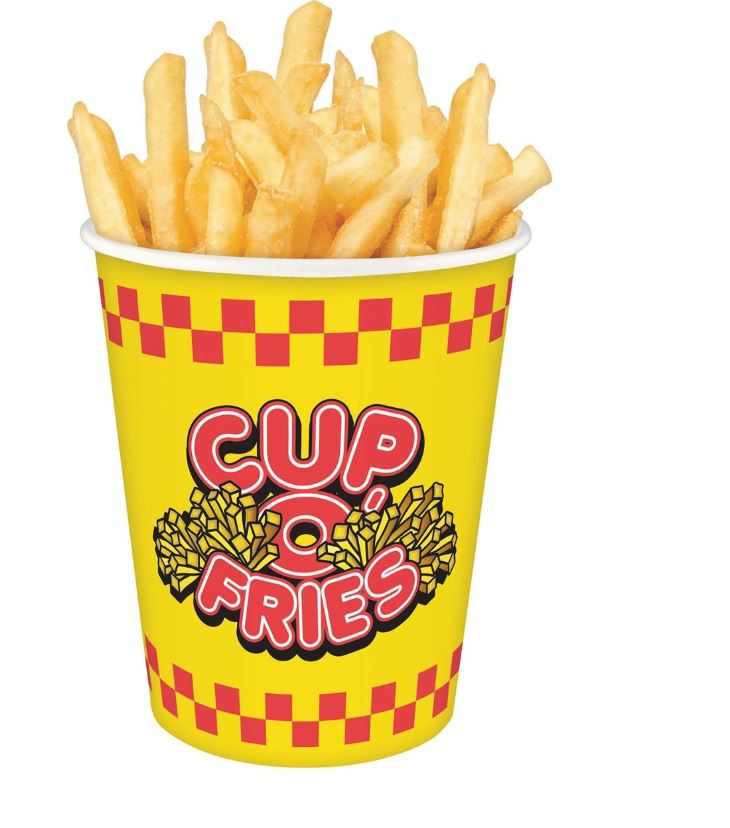 French Fry Cups (choose from 3 sizes )