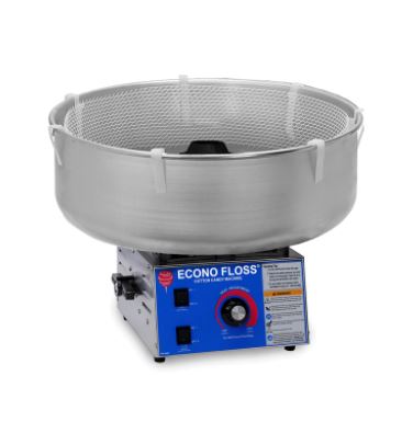 Gold Medal 3017-00-000 Econo Floss Cotton Candy Machine w/ Non-Metallic Floss Pan