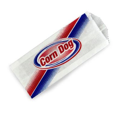 Printed Corn Dog Bags 1000 bags