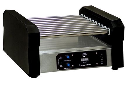 One Touch Hot Diggity Pro C Roller Grill - Stainless Steel Rollers