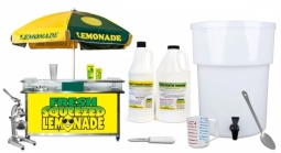 Lemonade Startup Package with Lemonade Pushcart
