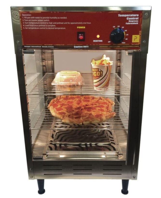PARAGON HOT FOOD HUMIDIFIED DISPLAY CABINET