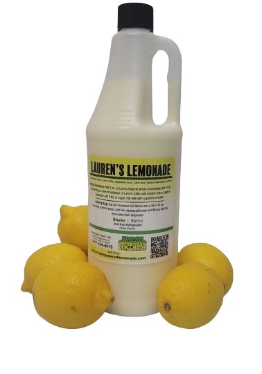 32 oz Lauren's Natural Lemon Formula