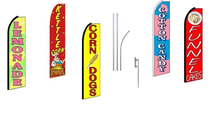 Food Concession Flags
