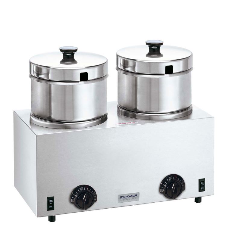 Twin Soup Warmers, 5 qt