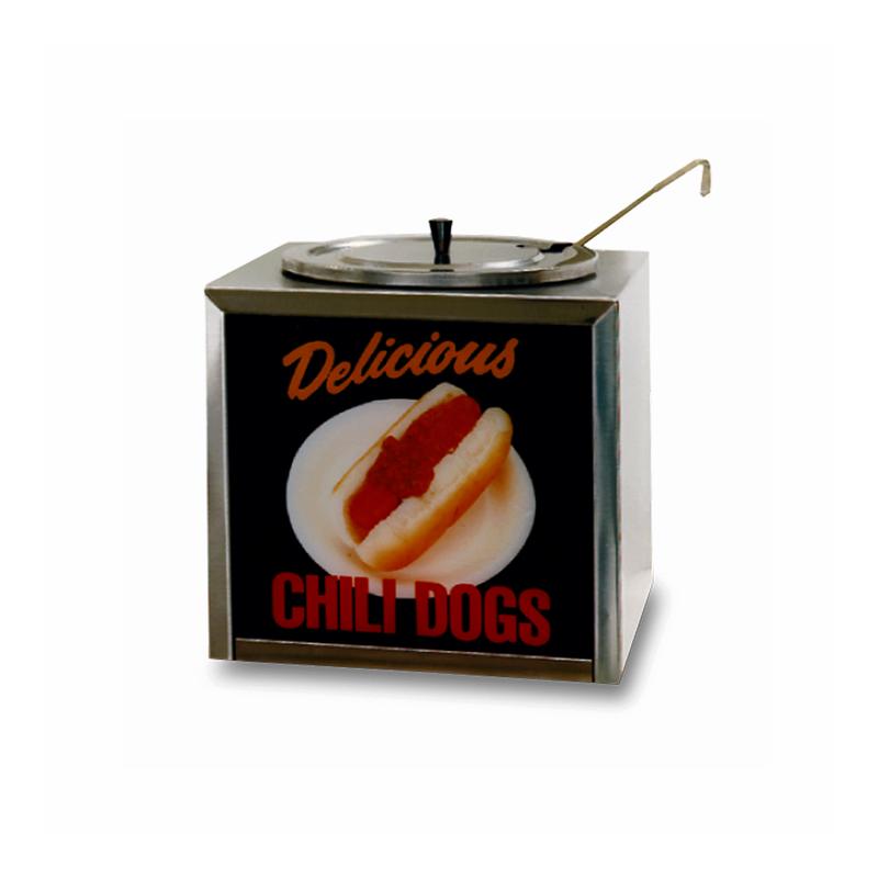 Gold Medal 2205 Large Dipper Style Chili Warmer w/ Adjustable Heat Controls