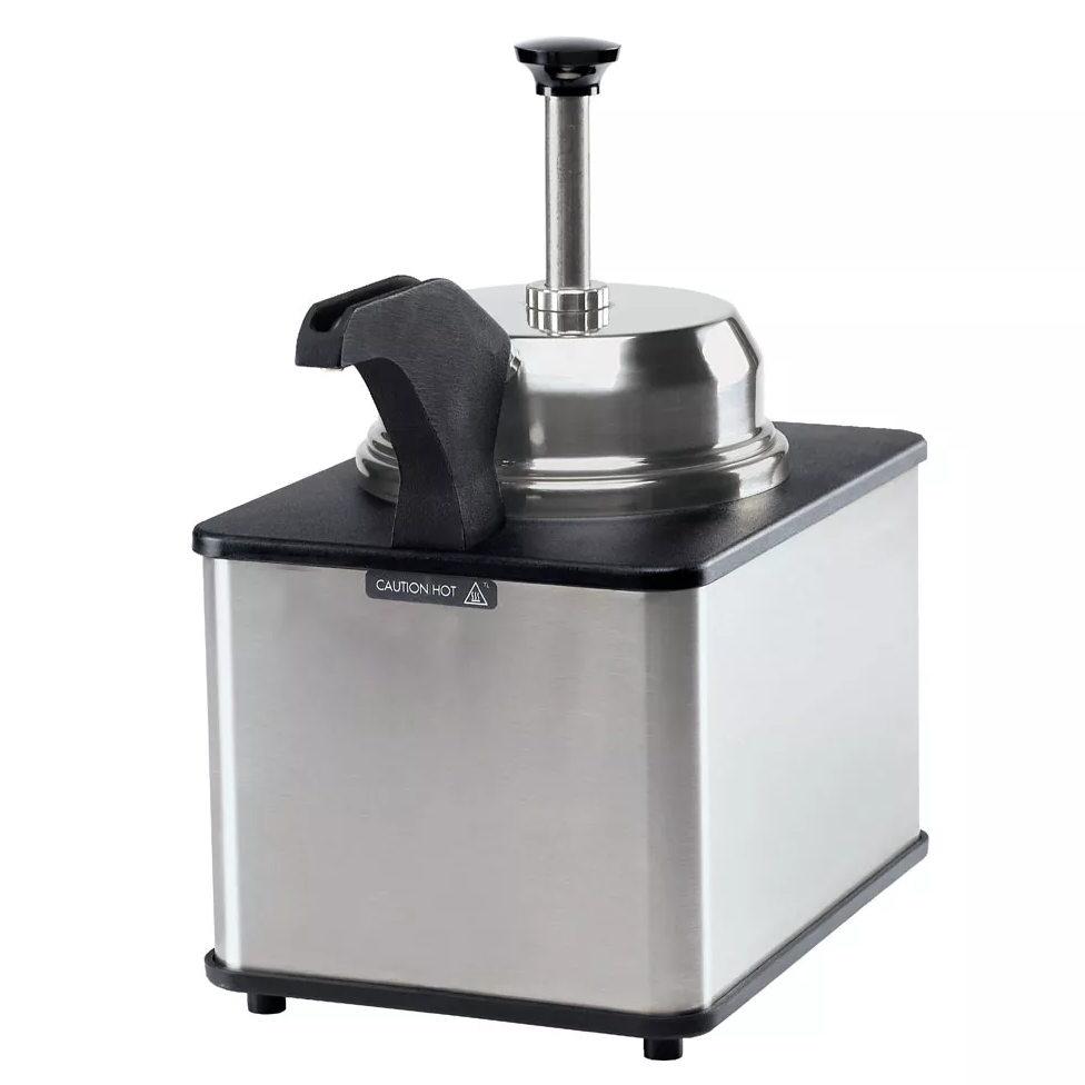 3qt Hot Fudge Dispenser with Pump