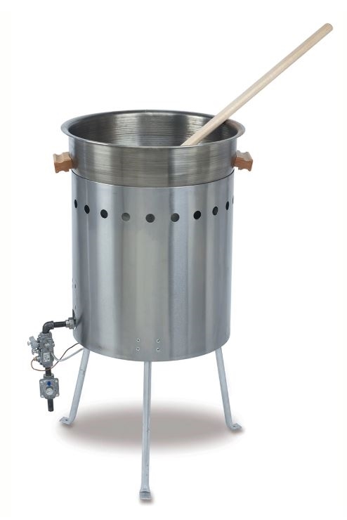 Gold Medal 4110HD Candy Apple Gas Stove, Stainless, Liquid Propane