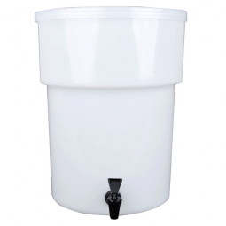 5 Gallon White Beverager Dispenser