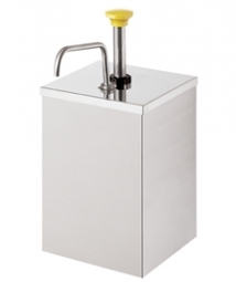 Server Stainless Steel #10 Can Pump in Stand