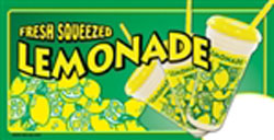 24 x 12 Traditional Lemonade Sign for A-Frame