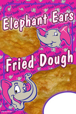 Elephant Ears A-Frame Sign