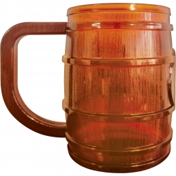 16oz Translucent Barrel Mug with Handle / 96 per case