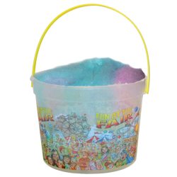 24oz Clear "Fun at the Fair"   Bucket, No Lid; 200 Count