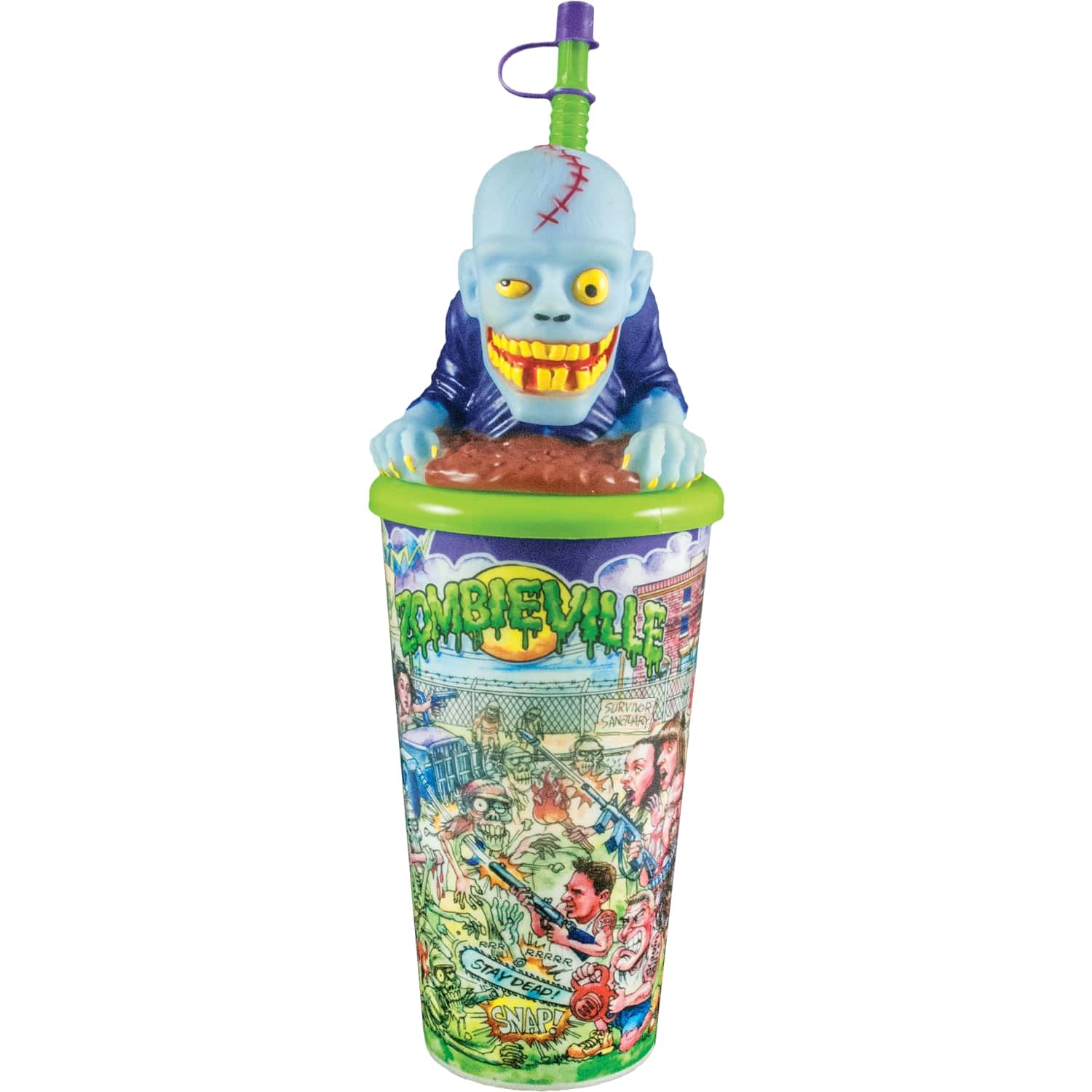 The Zombie Topper Cup 32oz / 100 per case