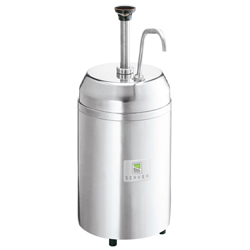 Server Condiment Server - SS Pump