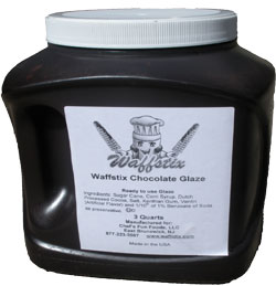 3QT Chocolate Glaze Topping