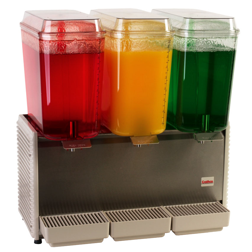Crathco Classic Triple Bowl Refrigerated Bubbler