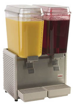 Crathco Classic Bubblers Double Bowl Refrigerated Beverage Machine