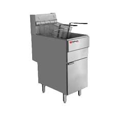 Cecilware FMS504LP Gas Fryer - (1) 50 lb Vat, Floor Model, LP