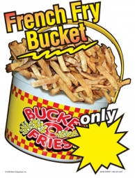 French Fry decal