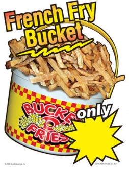 French Fry decal