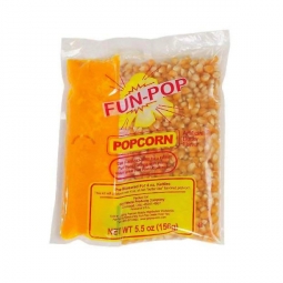 Gold Medal 2834 FunPop MegaPop Kit, 4 oz, Includes Popcorn, Oil (coconut only), Salt