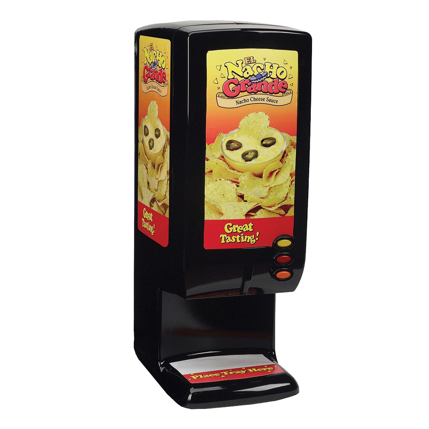 Paragon 2030 Ay Caramba Nacho Cheese Warming Dispenser, Black