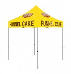 10X10 Custom Funnel Cake Tent