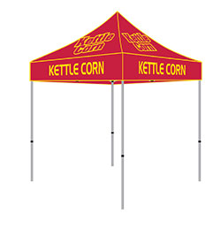 10X10 Custom Kettle Corn Tent