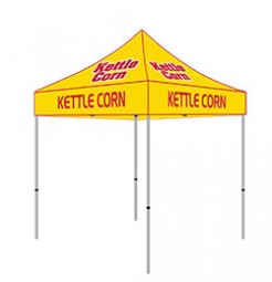 10X10 Custom Kettle Corn Tent