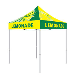 10x10 Custom Lemonade Tent