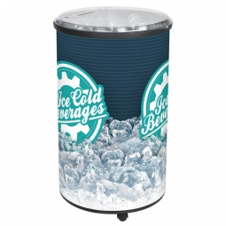 Ice Hawk Beverage Merchandiser/Cooler with lid