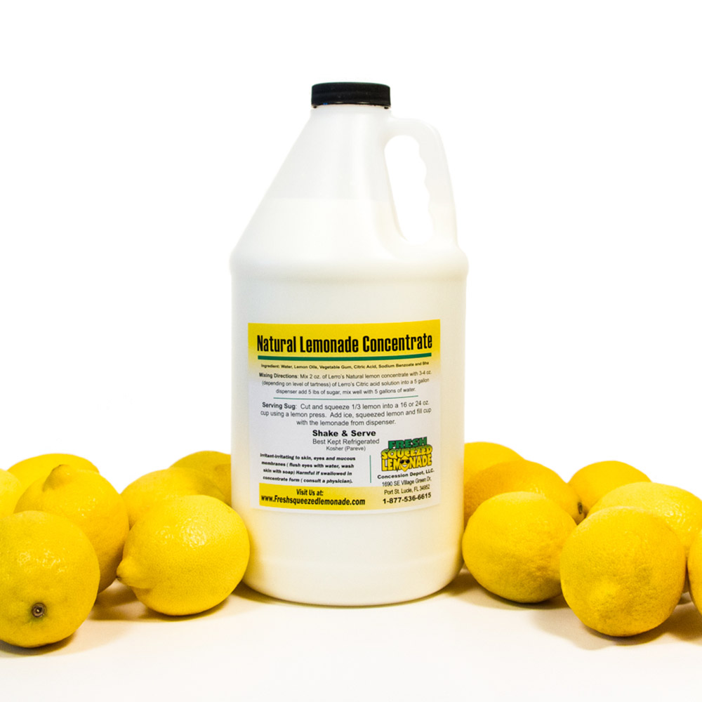 64 oz Lauren's Natural Lemon Formula