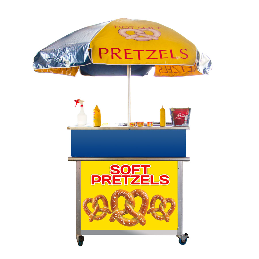 Pretzel Vending Cart 36x30